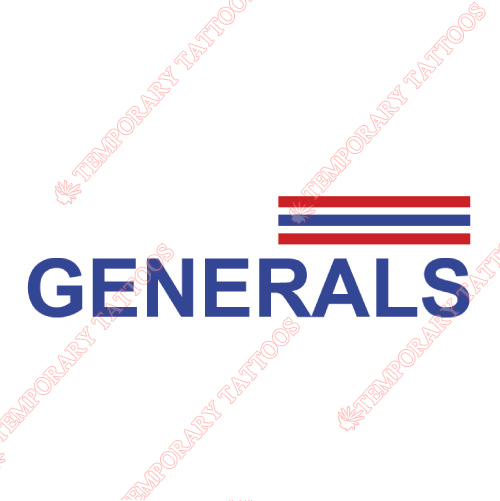 Oshawa Generals Customize Temporary Tattoos Stickers NO.7364